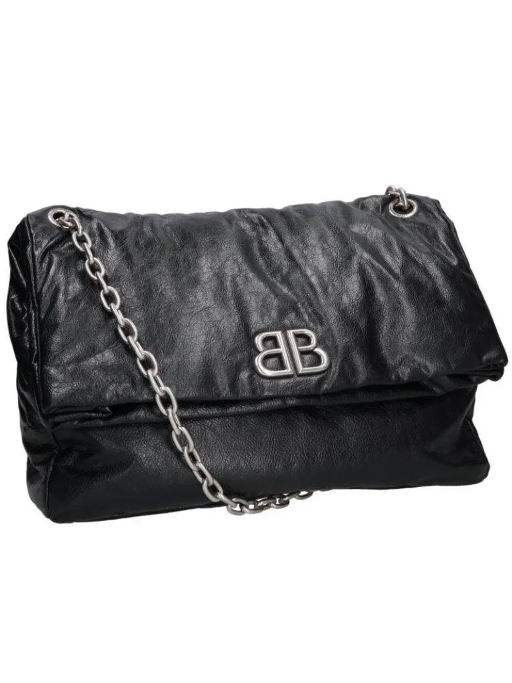 Balenciaga Monaco Large Chain Shoulder Bag